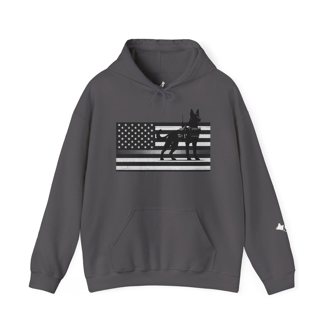 Thin Silver Line K9 Hoodie – Loyalty Wears a Badge