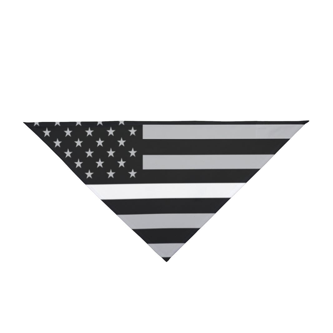 Thin White Line Dog Bandana