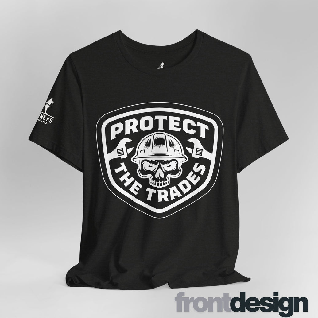 Protect the Trades – Skull & Wrenches Tee