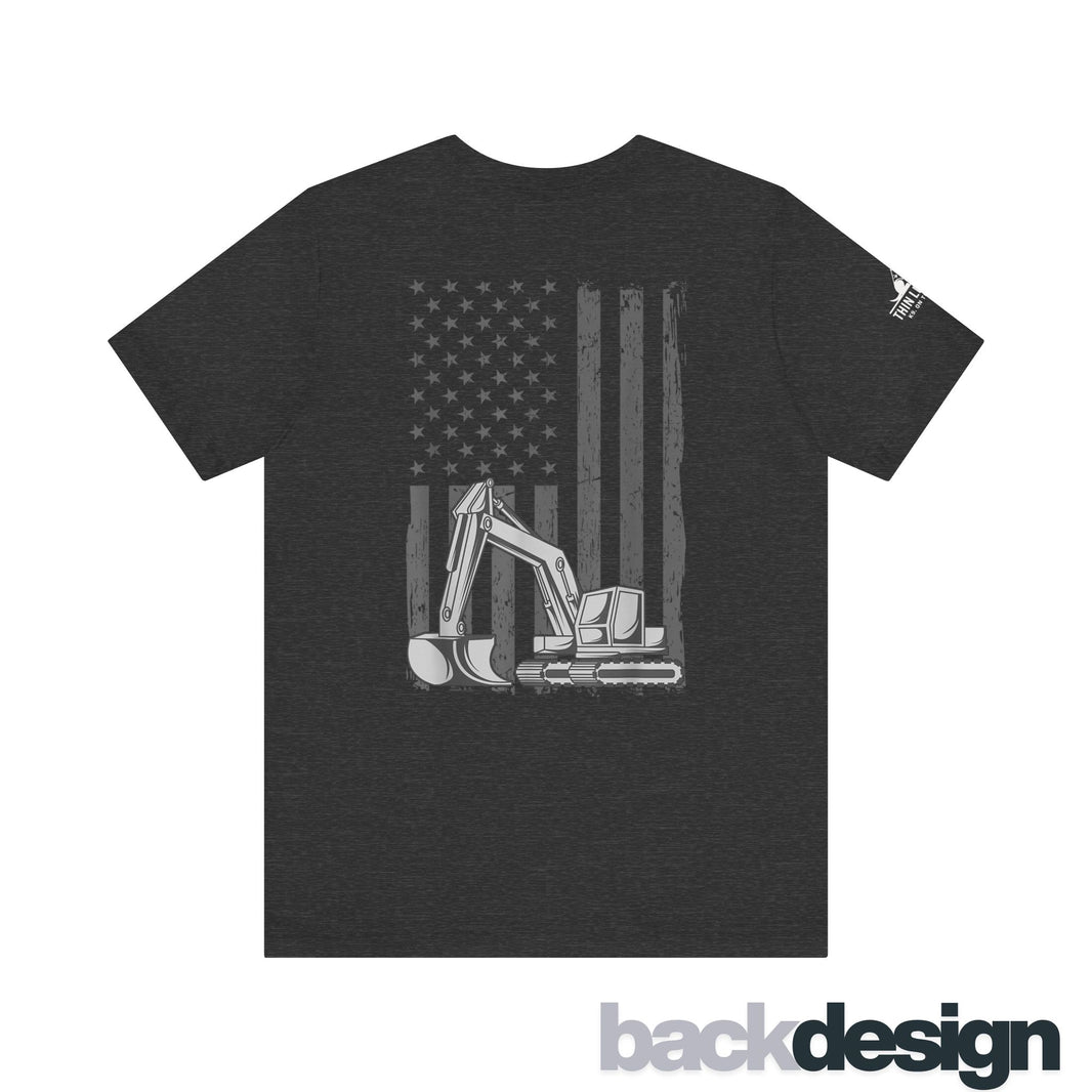 Dirt, Grit and Glory Heavy Equipment Tee – Excavator Edition