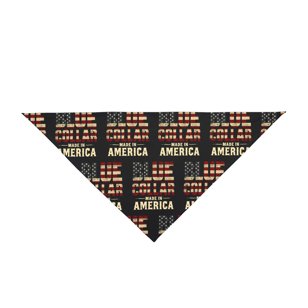 image Blue Collar, Made in America Dog Bandana