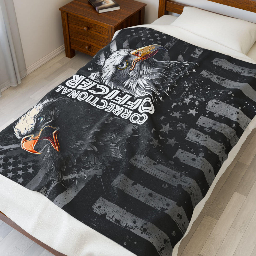 image Correctional Officer Pride Blanket – Double Eagle Edition
