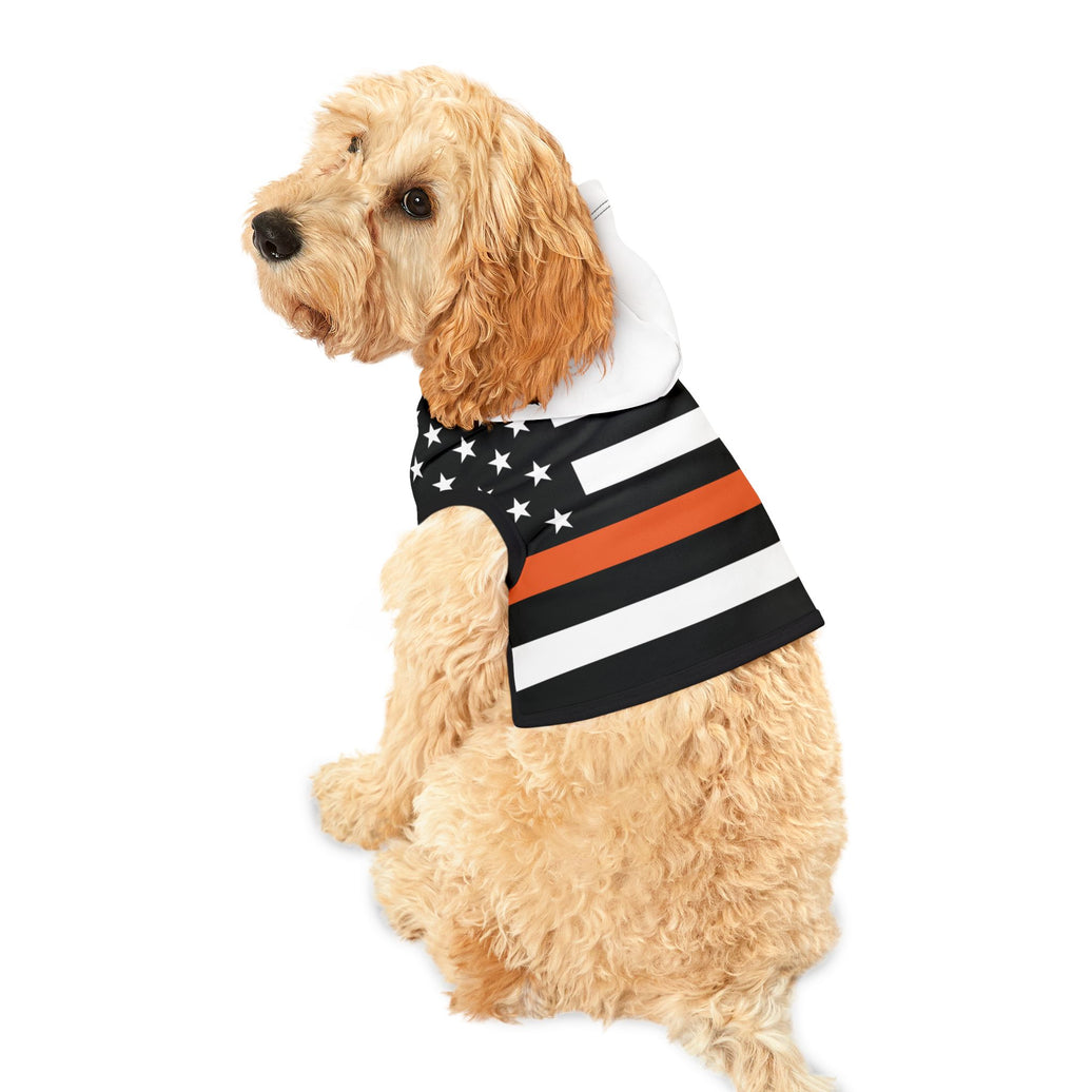 Search and Rescue Thin Orange Line Dog Hoodie