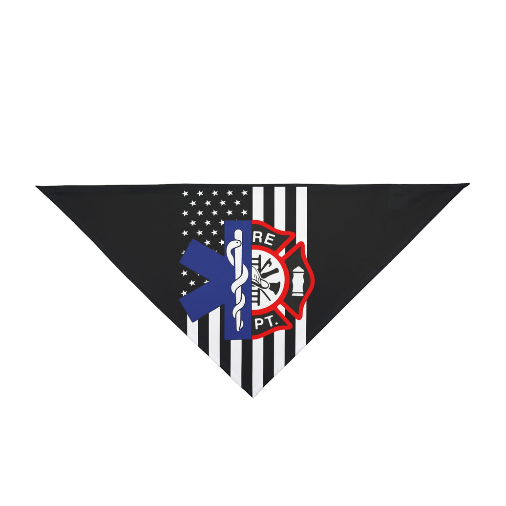 EMT Flag Dog Bandana