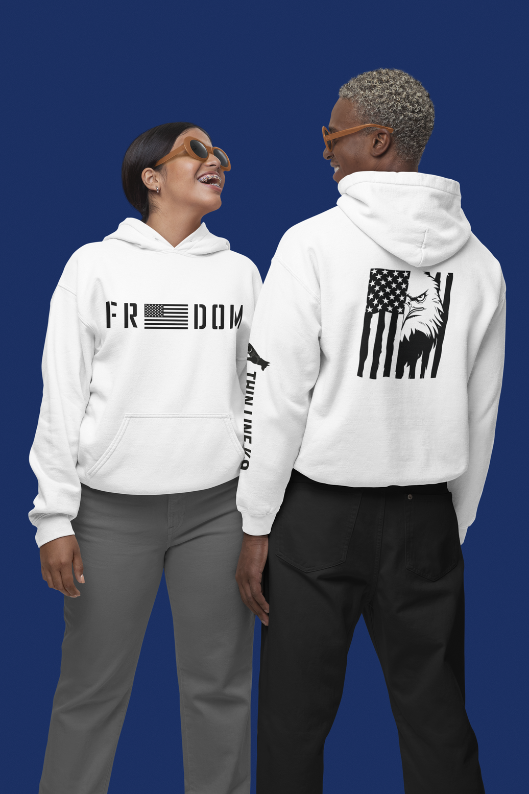 FREEDOM Hoodie – Stars, Stripes, and No Apologies