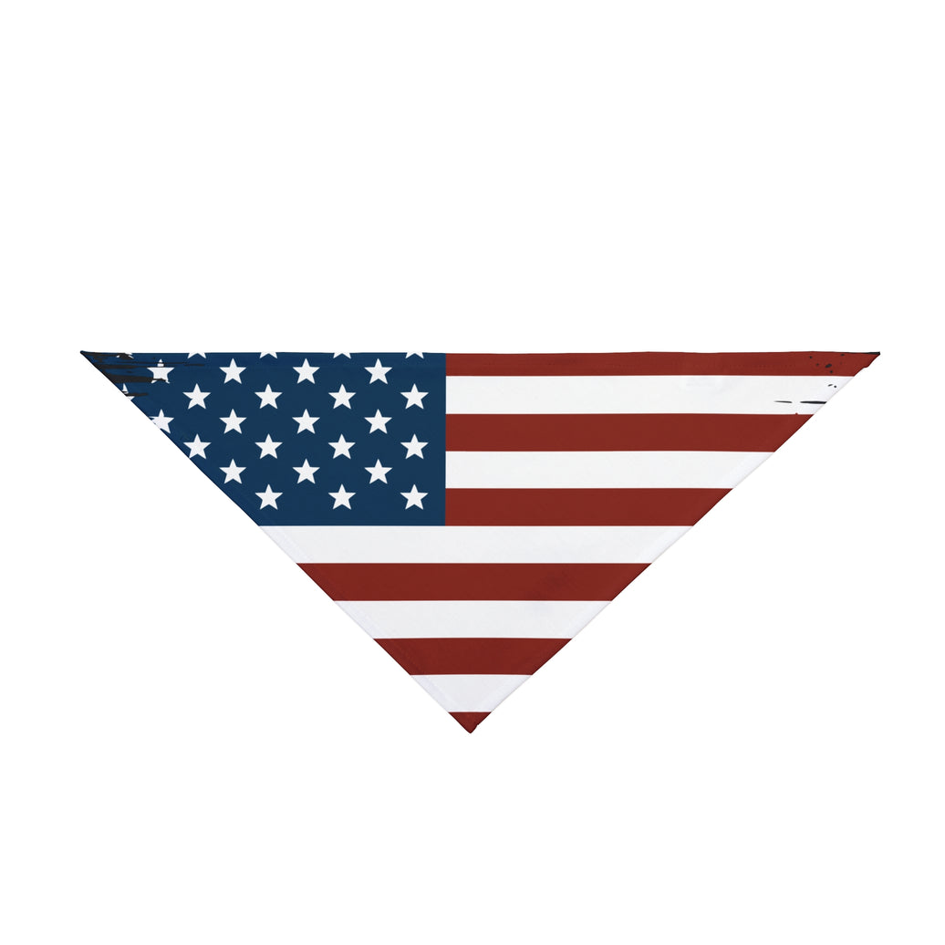American Flag Dog Bandana