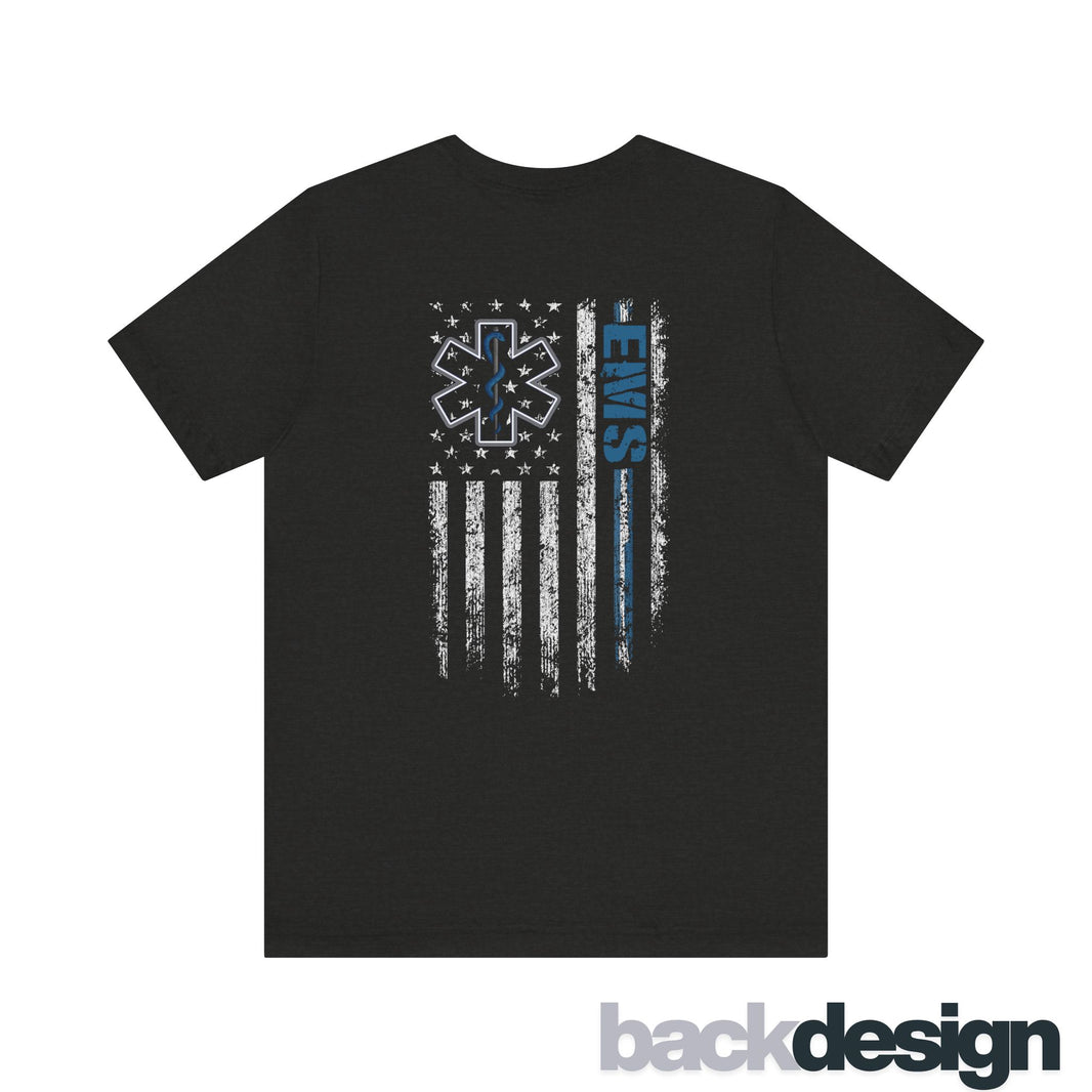 EMS American Flag T-Shirt - Thin White Line