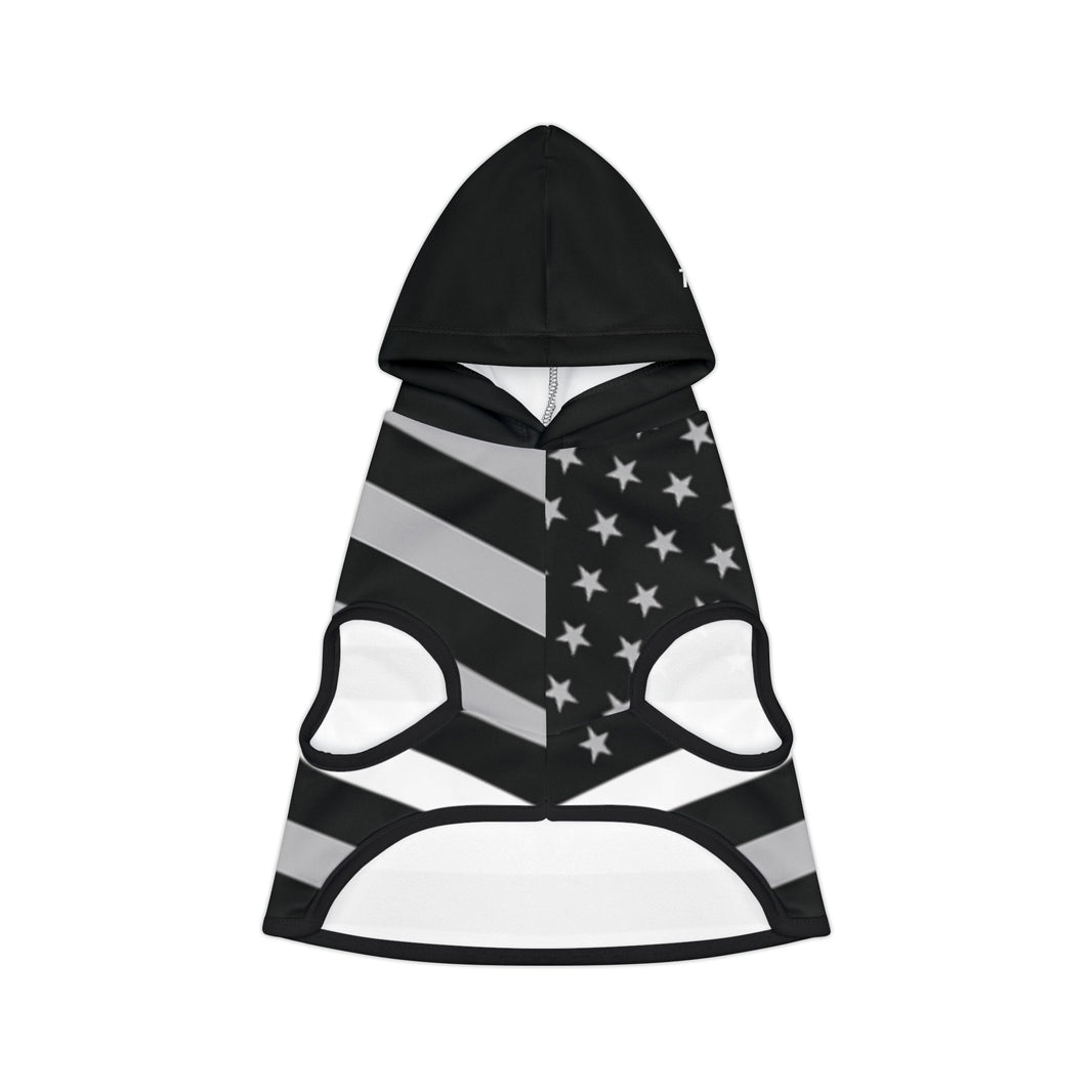 image Thin White Line Flag Dog Hoodie