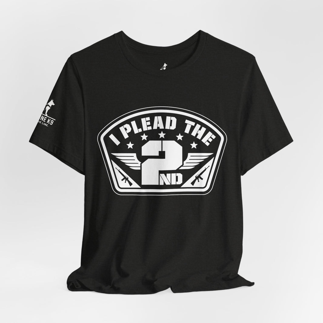 I Plead the 2nd – Winged 2A Tee