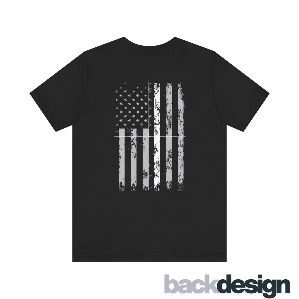Thin White Line Flag T-shirt
