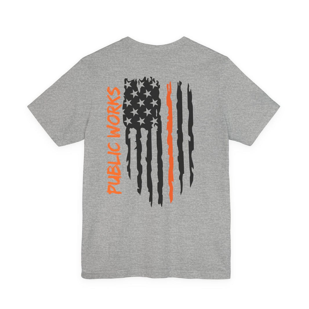 Thin Orange Line Tee – Department of Public Works