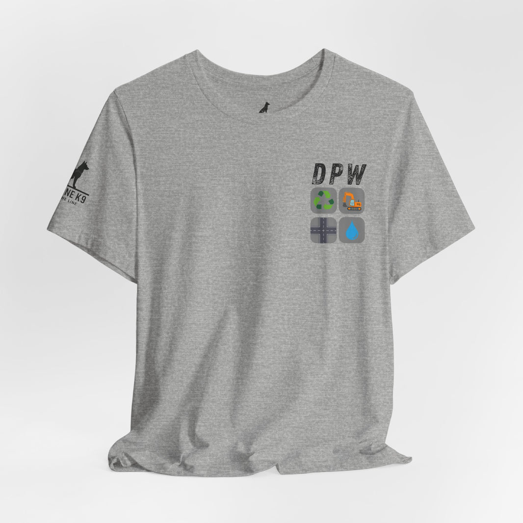 DPW Thin Orange Line Tee – Built for the Backbone