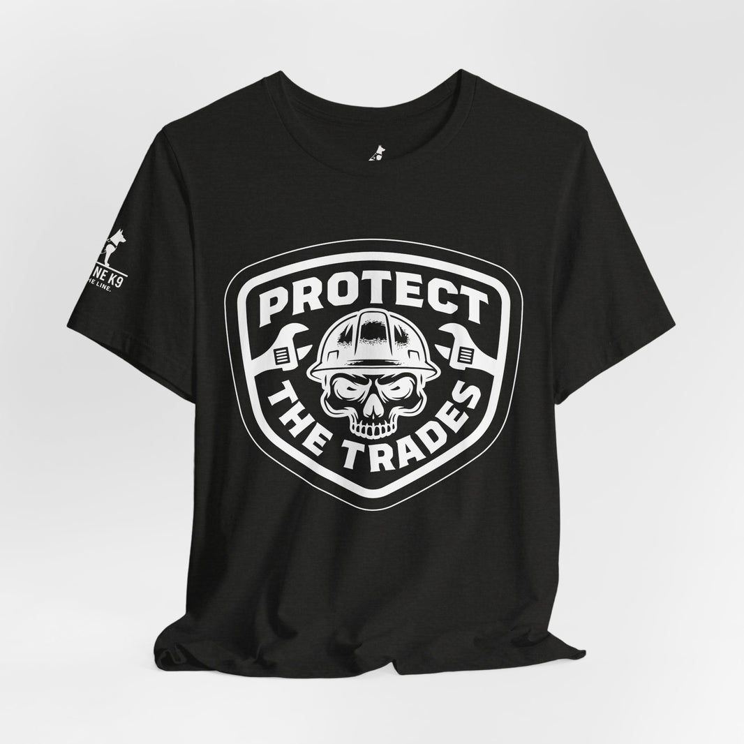 Protect the Trades – Skull & Wrenches Tee