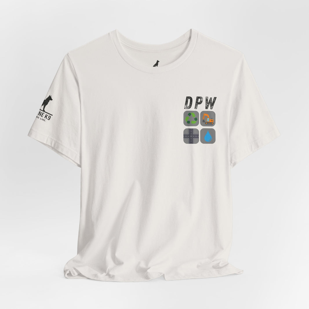 image DPW Thin Orange Line Tee – Department of Public Works