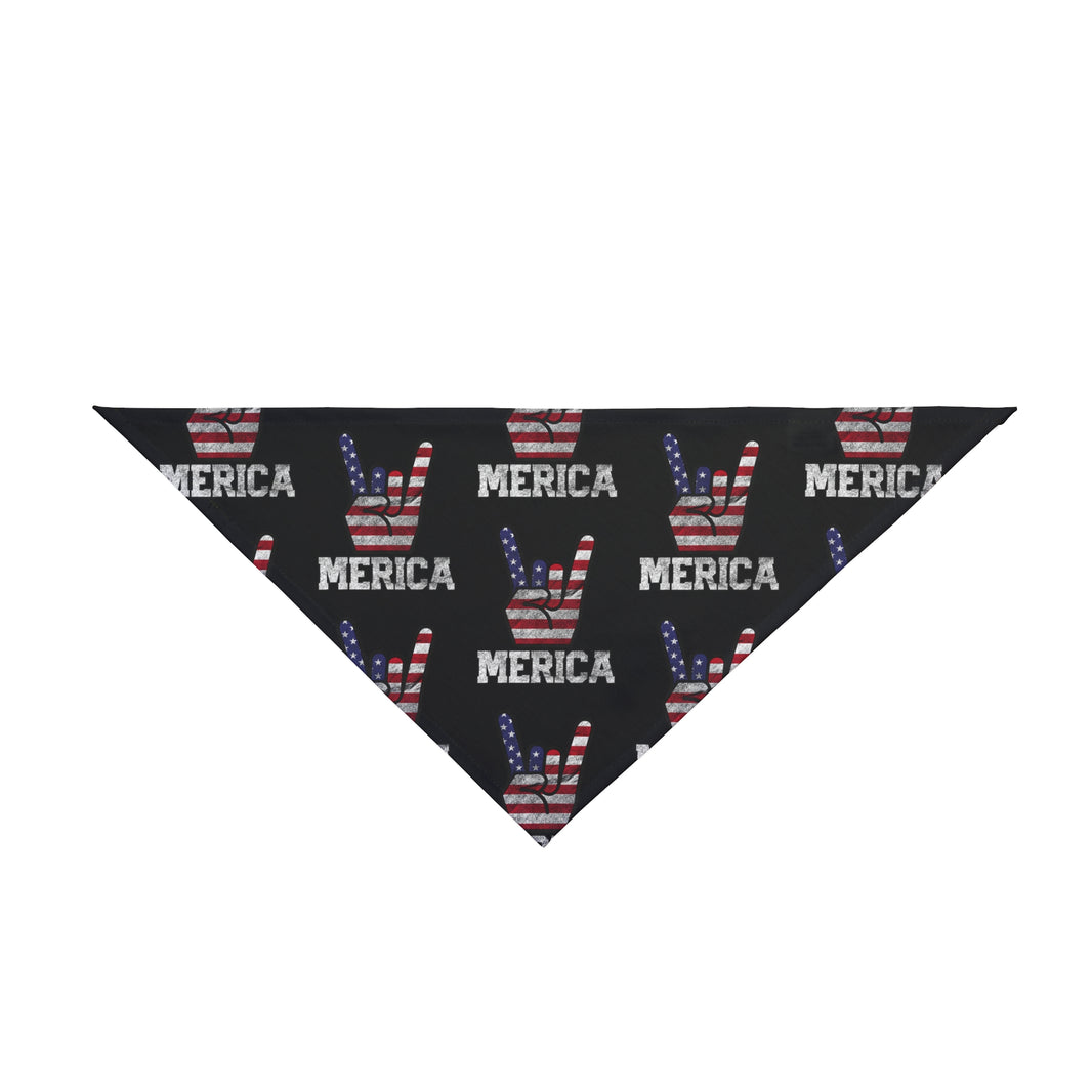 'Merica Patriotic Dog Bandana - American Flag
