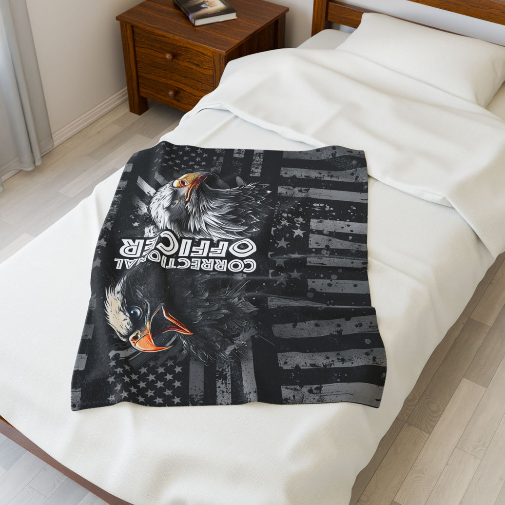 Correctional Officer Pride Blanket – Double Eagle Edition