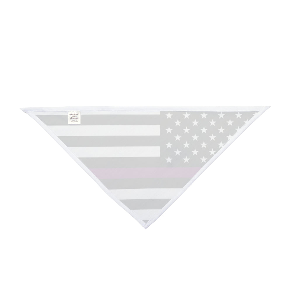 Thin Purple Line Dog Bandana – Silent Watchdog Style