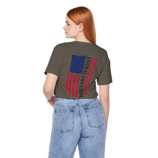 Animal Control Officer Flag Tee – Guardians on the Line