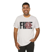 Firefighter Support Tee with Emblem