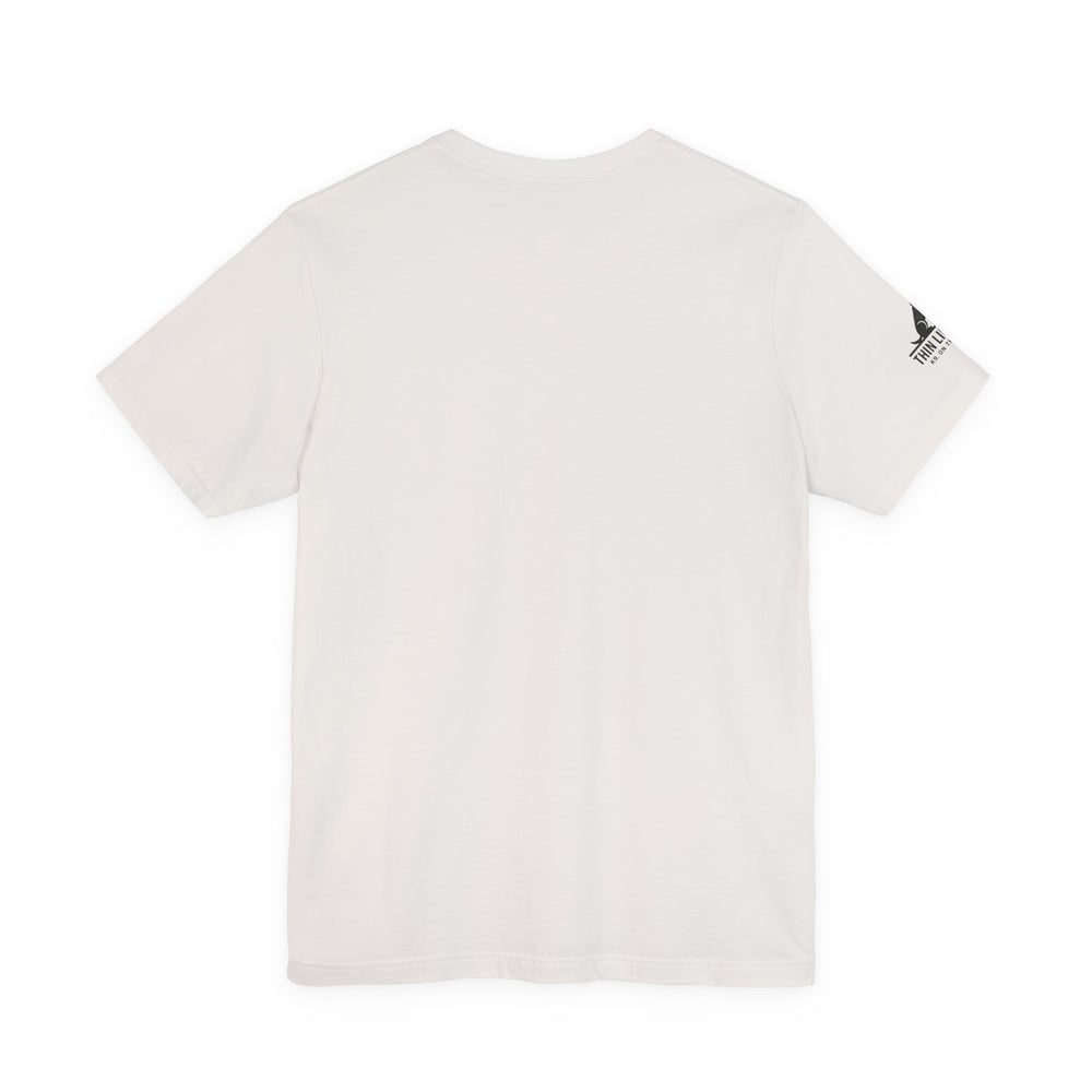 Distressed American Flag – Dept of Public Works Tee