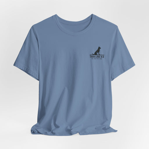 Thin Grey Line Flag Tee – Corrections Don’t Cry, They Contain