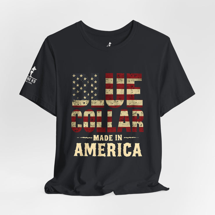 Blue Collar & Built in the USA Tee