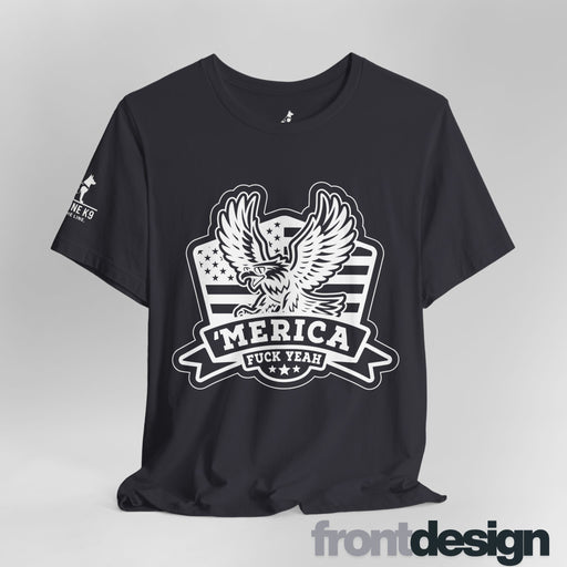 ’Merica F* Yeah! – Eagle & Shield Patriot Tee