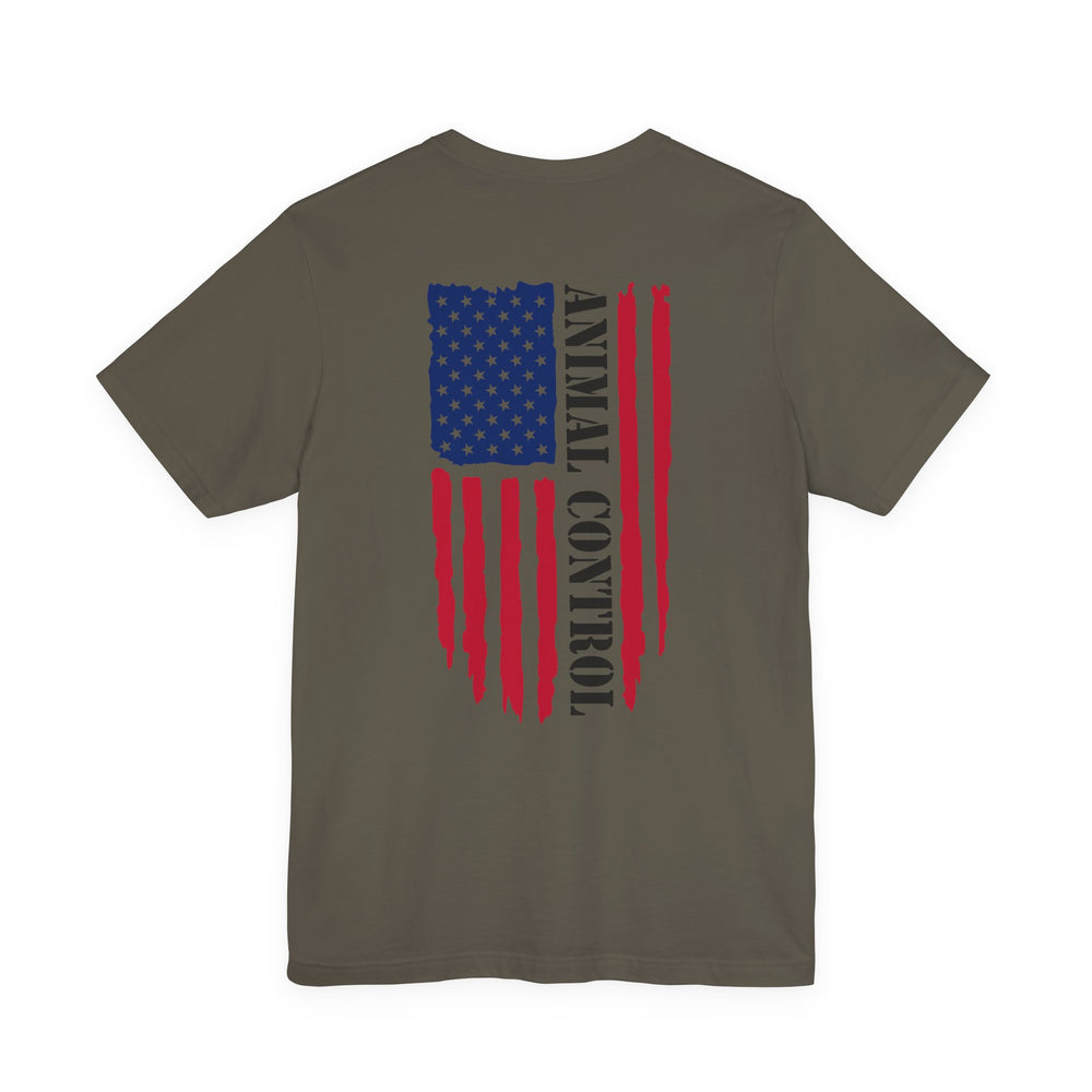 Animal Control Officer Flag Tee – Guardians on the Line