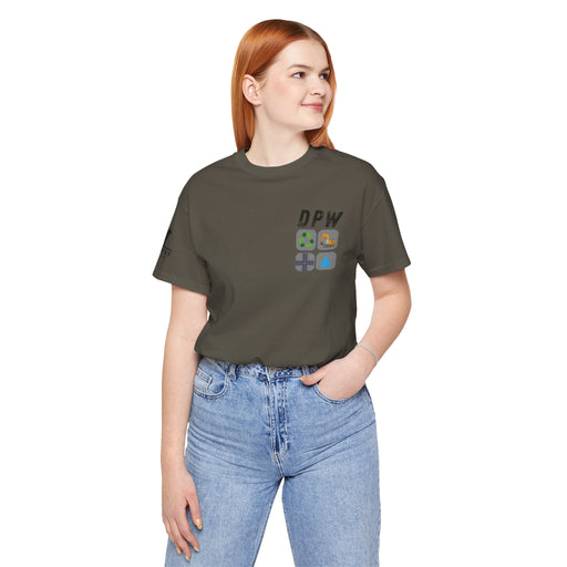 DPW Thin Orange Line Tee – Built for the Backbone