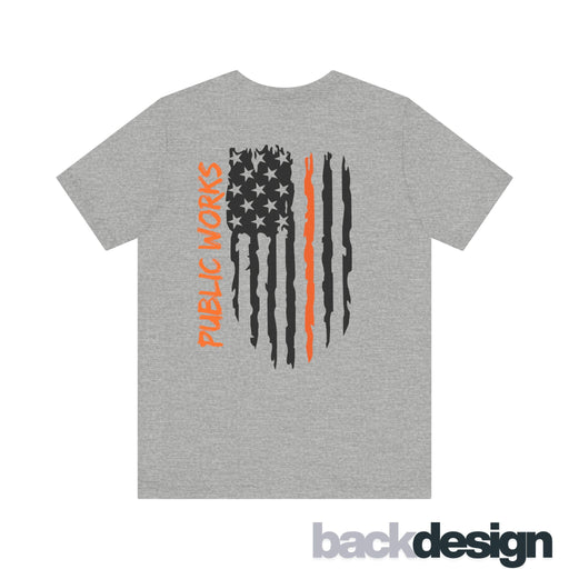 Thin Orange Line Tee – Department of Public Works