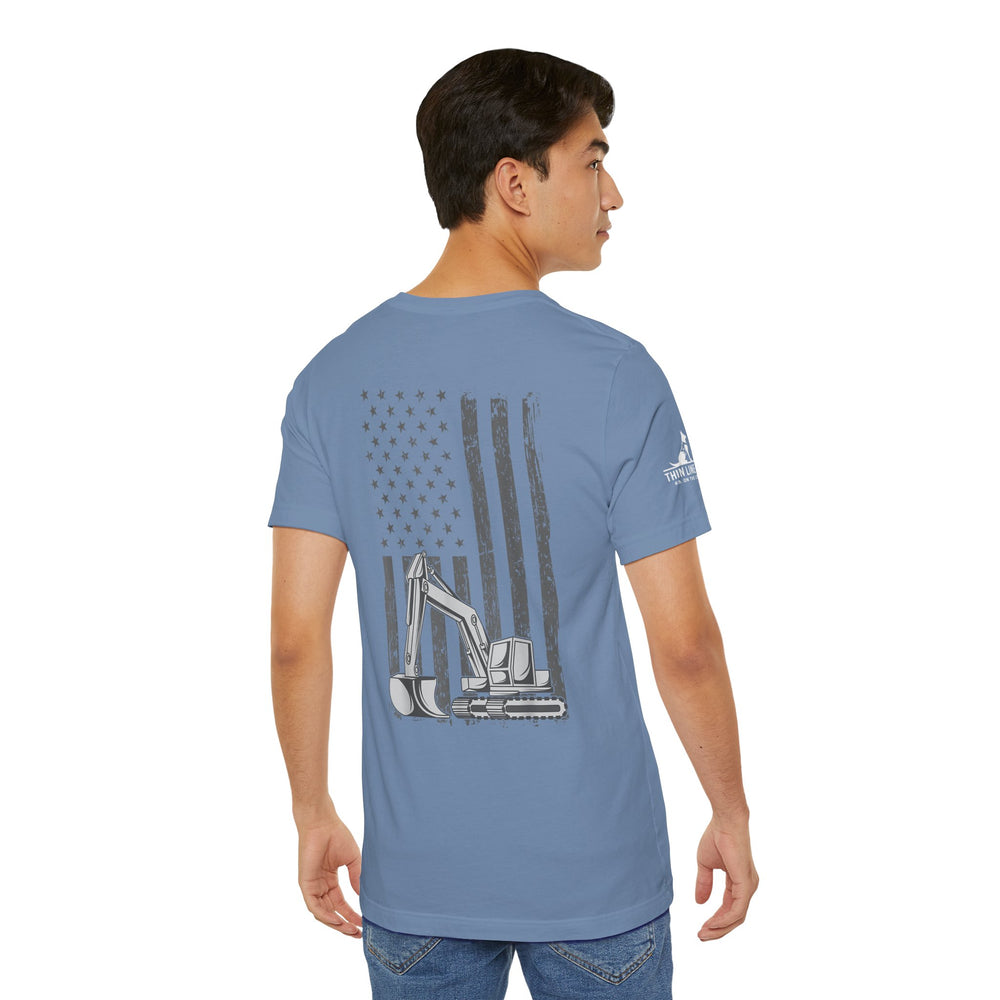 Dirt, Grit and Glory Heavy Equipment Tee – Excavator Edition
