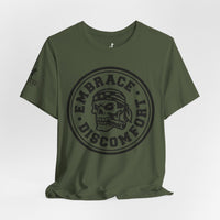 Embrace Discomfort – Skull Patriot Tee