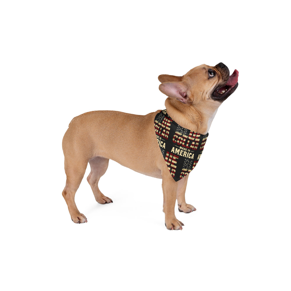 Blue Collar, Made in America Dog Bandana