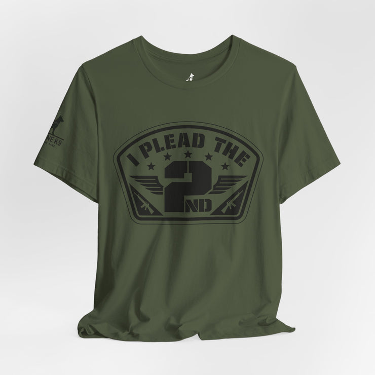 I Plead the 2nd – Winged 2A Tee