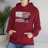Thin Silver Line K9 Hoodie – Loyalty Wears a Badge