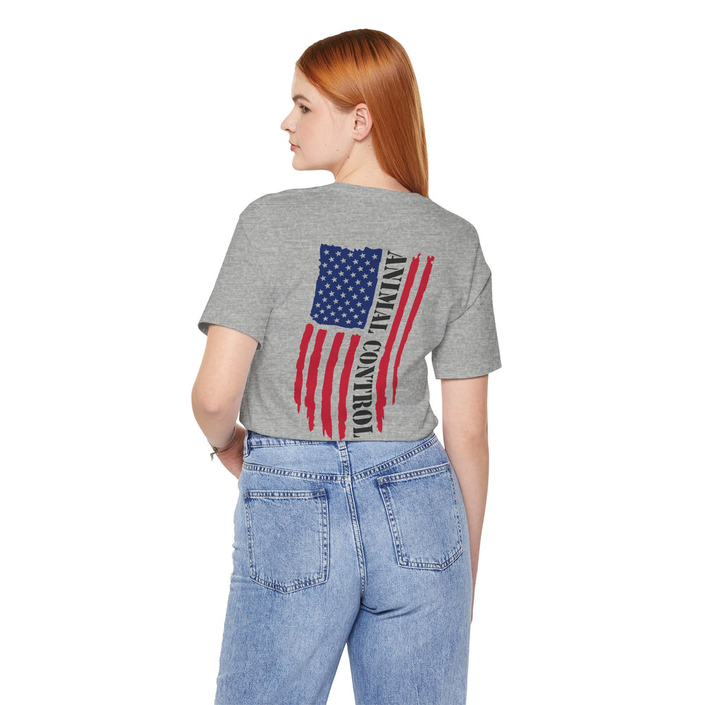 Animal Control Officer Flag Tee – Guardians on the Line