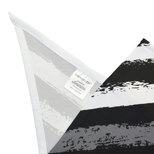 Corrections Thin Silver Line Flag Dog Bandana