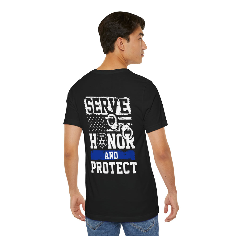 Serve Honor Protect Law Enforcement Tshirt