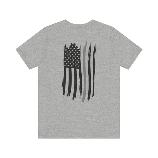 Thin Grey Line Flag Tee – Corrections Don’t Cry, They Contain