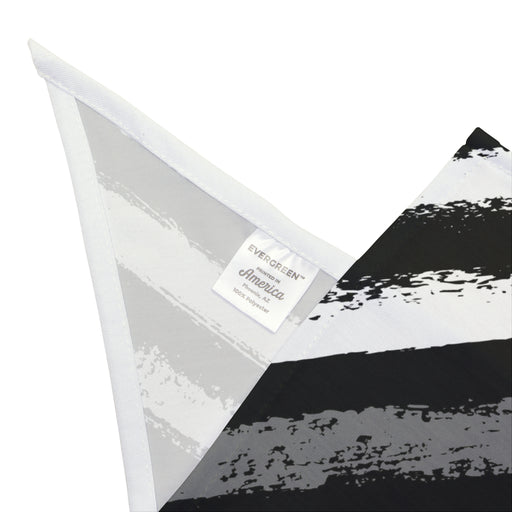Corrections Thin Silver Line Flag Dog Bandana