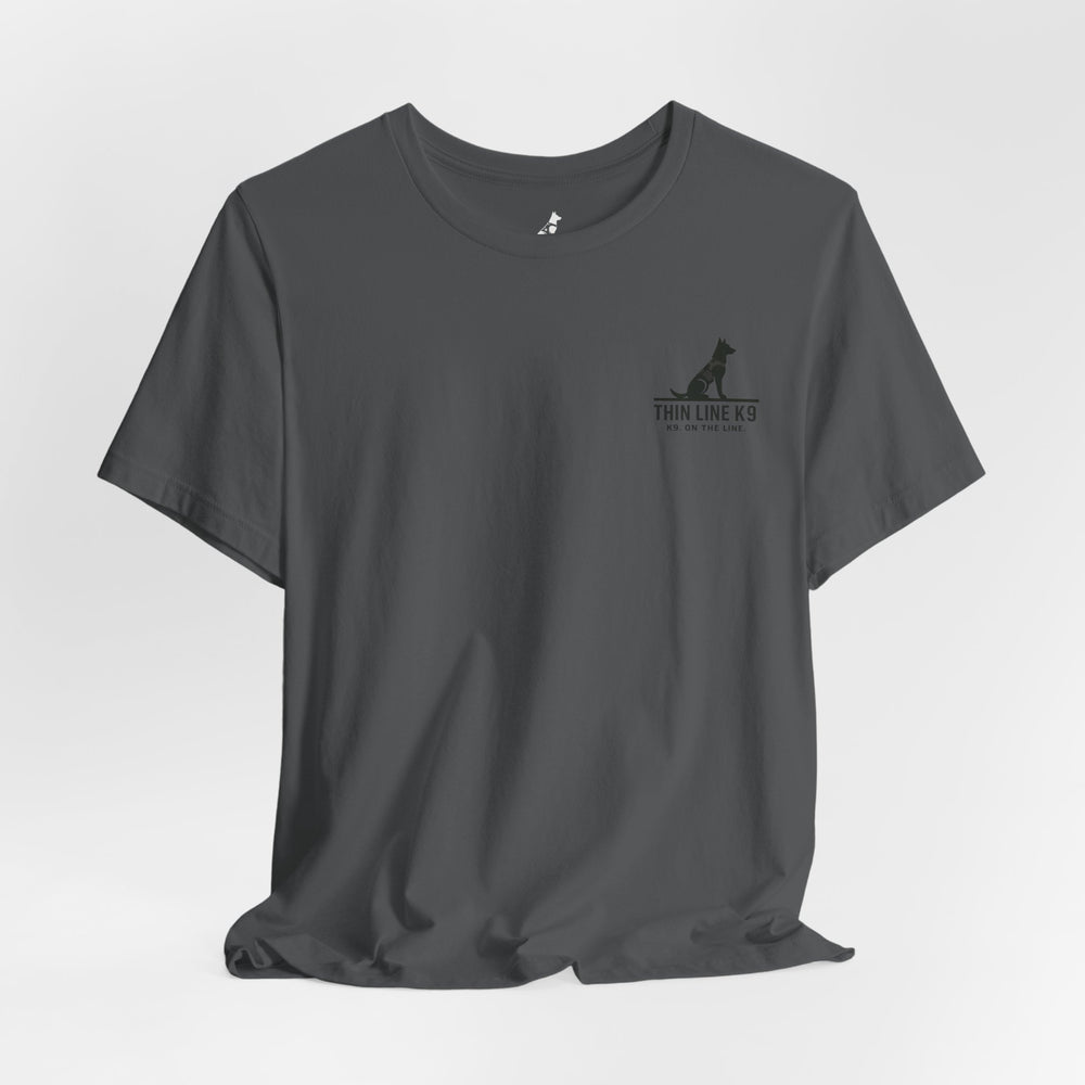 Thin Orange Line flag t-shirt