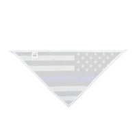 Thin Blue Line Flag Dog Bandana