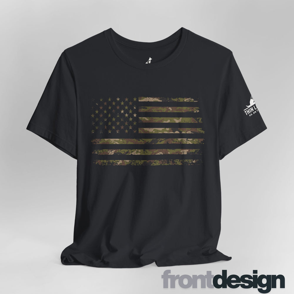 Camo Flag T-Shirt