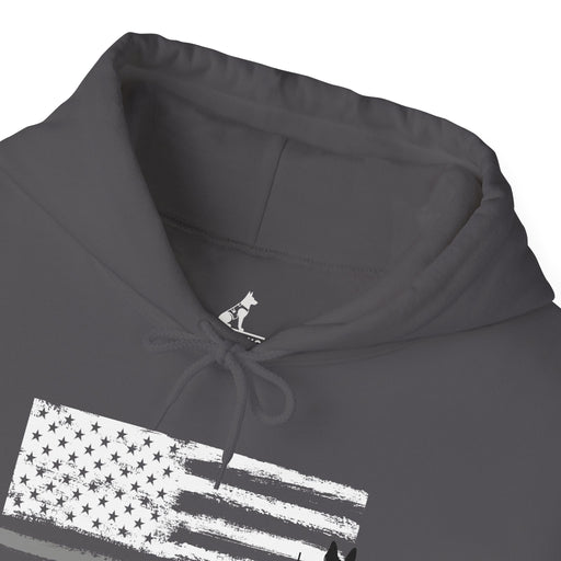 Thin Silver Line K9 Hoodie – Loyalty Wears a Badge