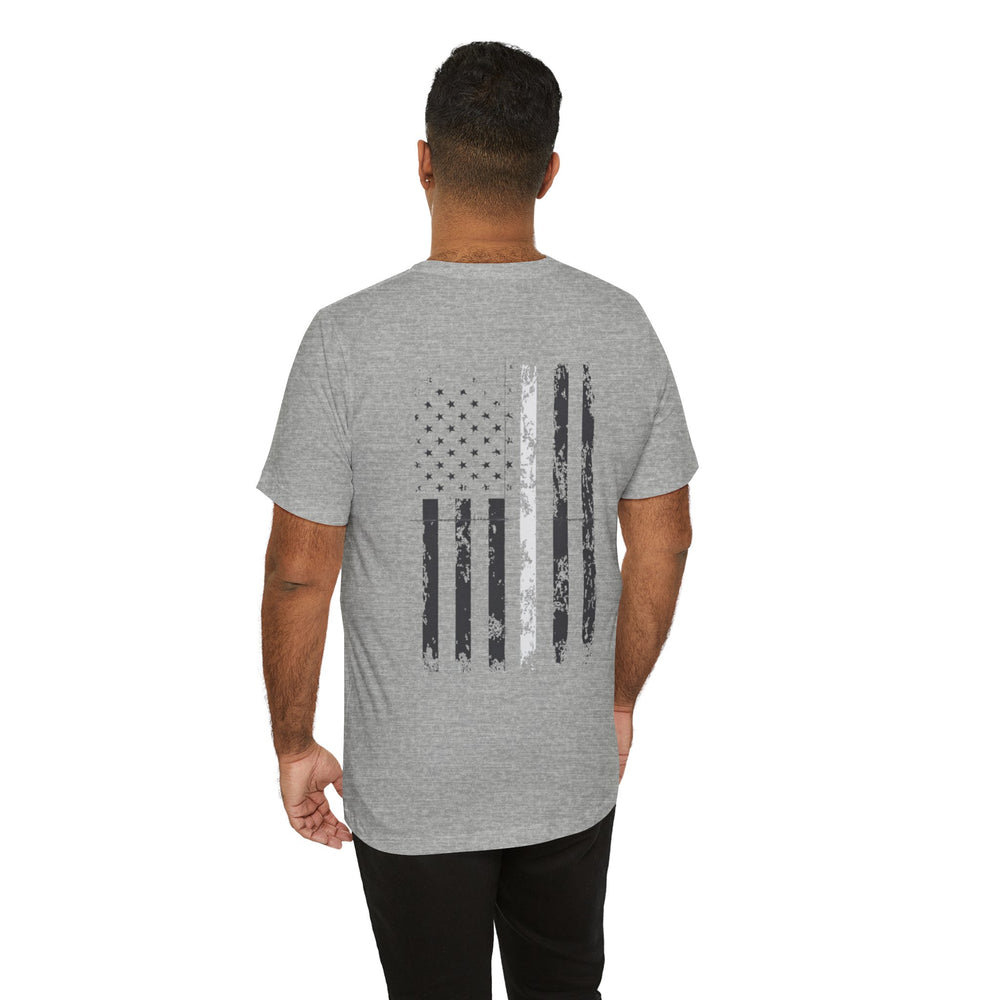 Thin White Line Flag T-shirt