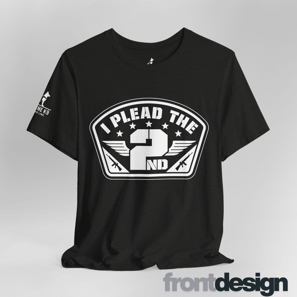 I Plead the 2nd – Winged 2A Tee