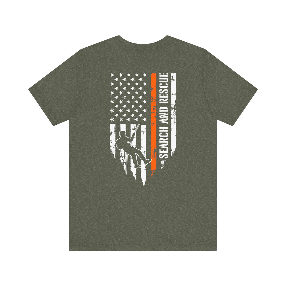 Thin Orange Line – Search & Rescue Climber Tee