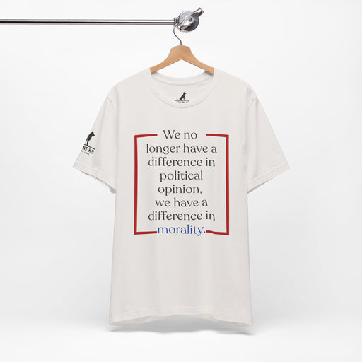 Difference in Morality – Patriot Statement Tee