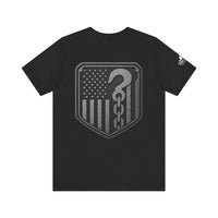 No Hook Too Heavy – Tow Truck Flag Tee
