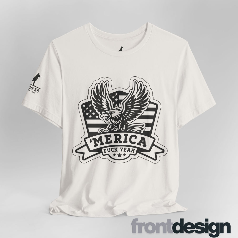 ’Merica F* Yeah! – Eagle & Shield Patriot Tee